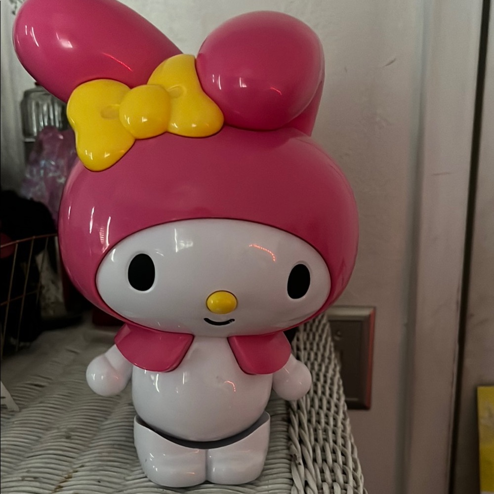 My Melody Pink and White Toy Figure - Picture 1 of 5
